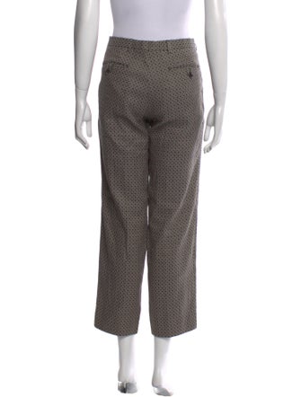 Dries Van Noten Linen Straight Leg Pants