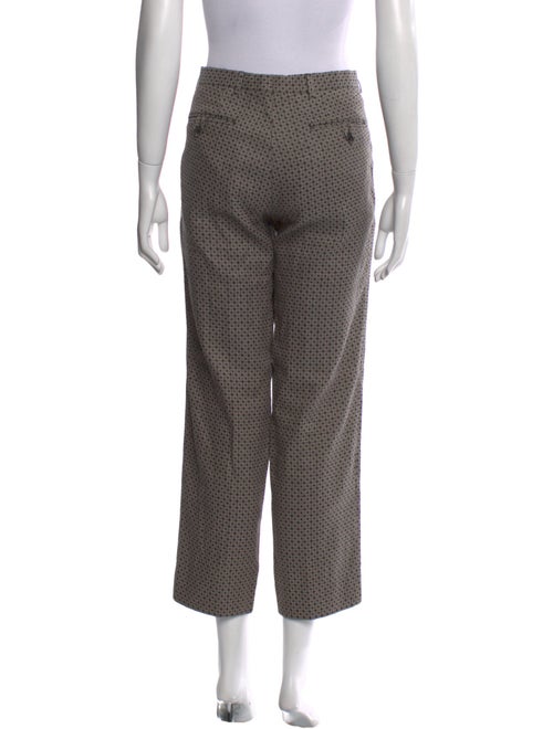 Dries Van Noten Linen Straight Leg Pants