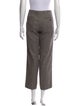 Dries Van Noten Linen Straight Leg Pants