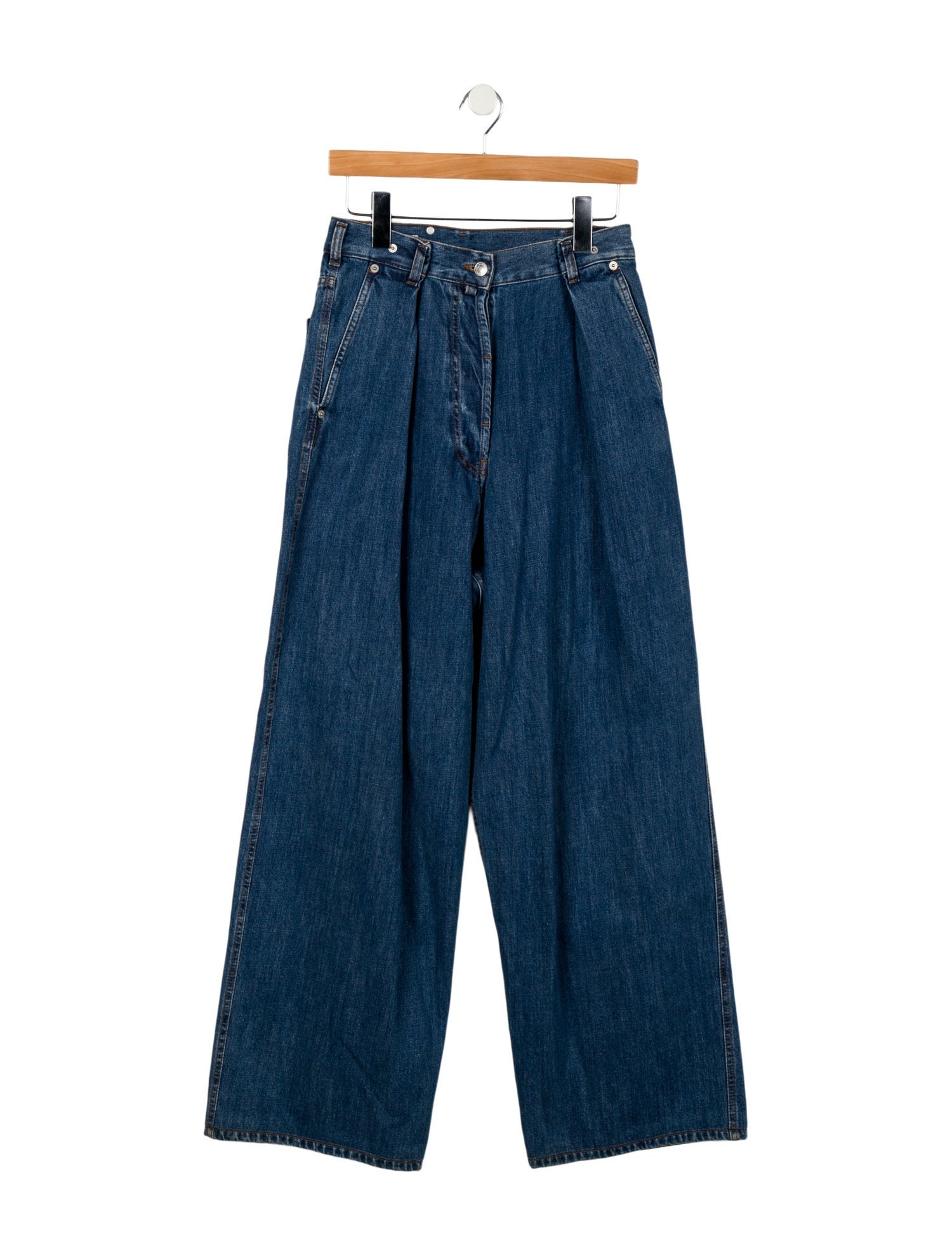 Dries Van Noten High-Rise Wide Leg Jeans