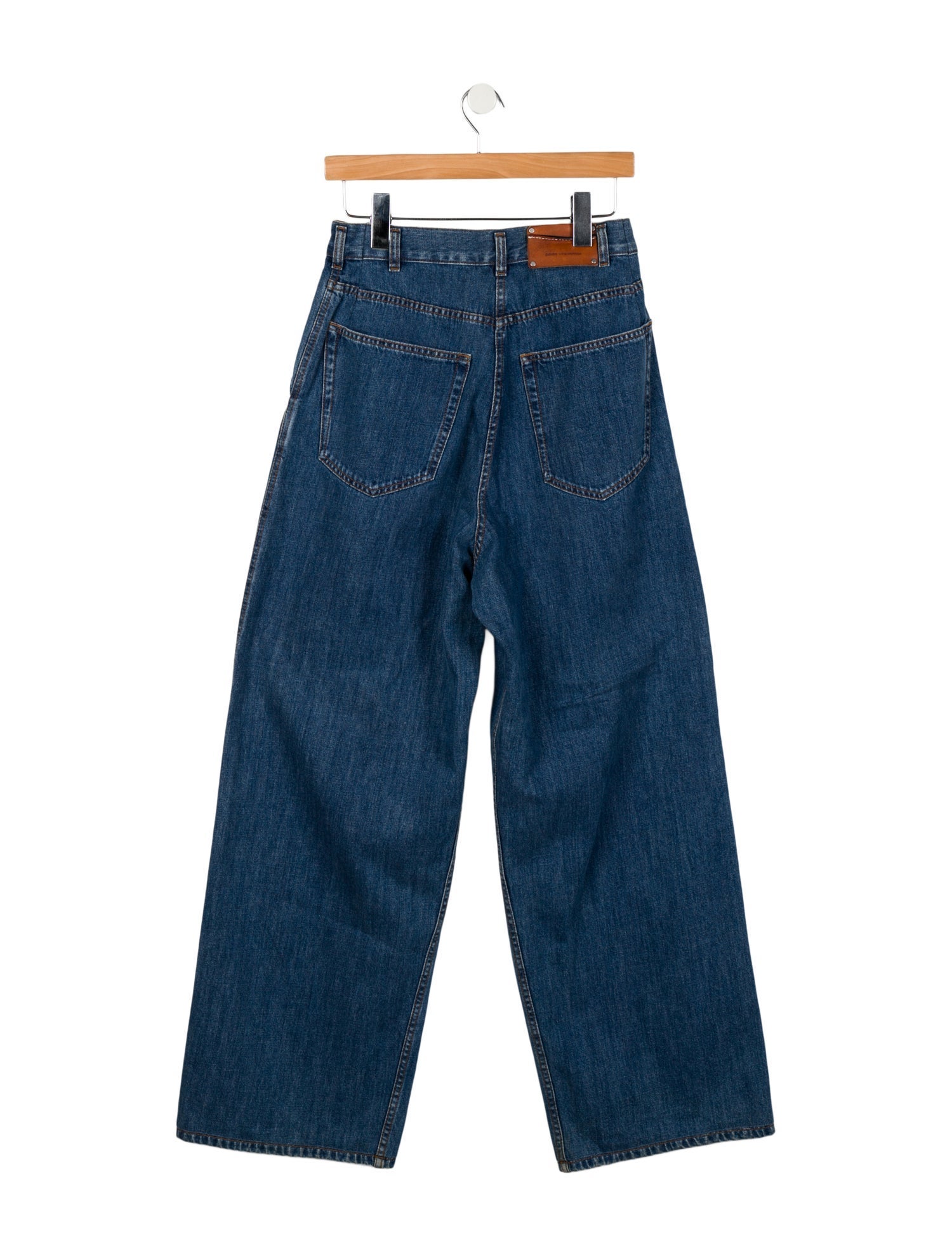 Dries Van Noten High-Rise Wide Leg Jeans