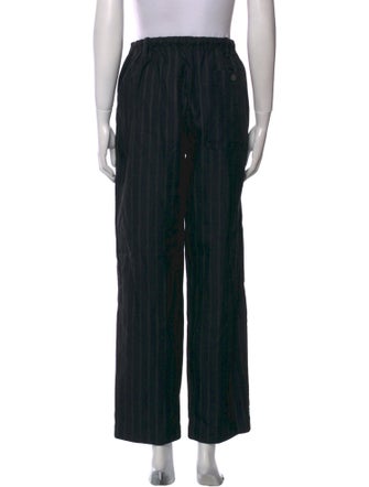Dries Van Noten Striped Wide Leg Pants