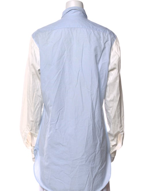 Dries Van Noten Long Sleeve Button-Up Top