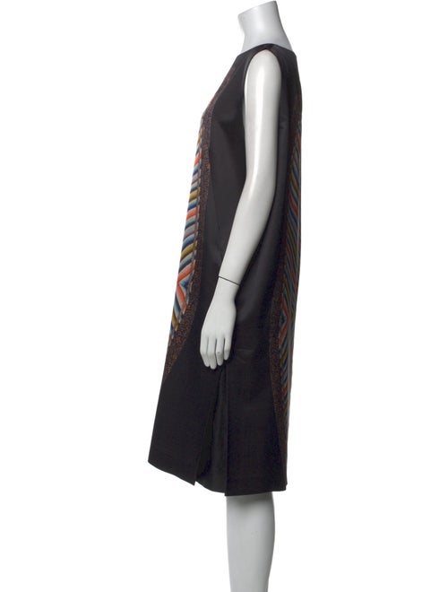 Dries Van Noten Printed Knee-Length Dress