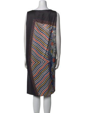 Dries Van Noten Printed Knee-Length Dress