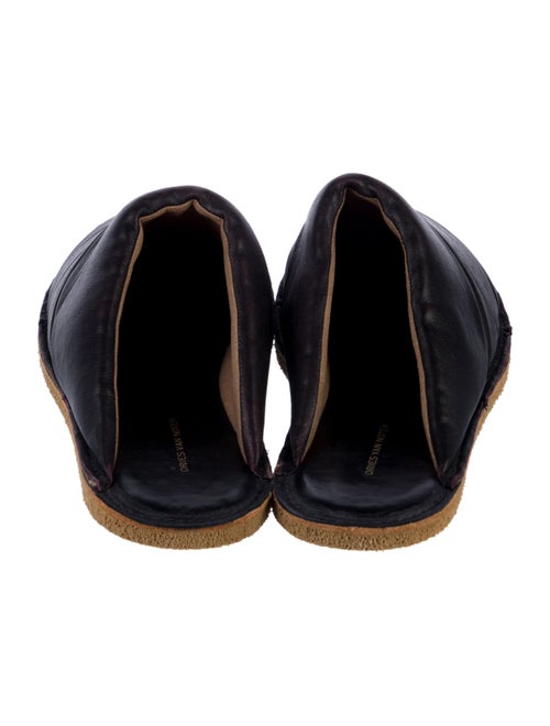 Dries Van Noten Leather Slippers