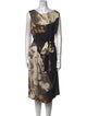Dries Van Noten Silk Midi Length Dress
