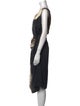 Dries Van Noten Silk Midi Length Dress
