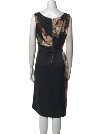 Dries Van Noten Silk Midi Length Dress