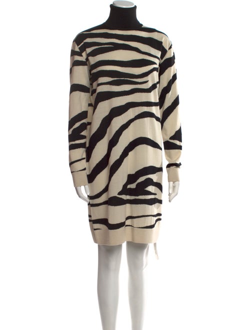 Dries Van Noten Merino Wool Mini Dress