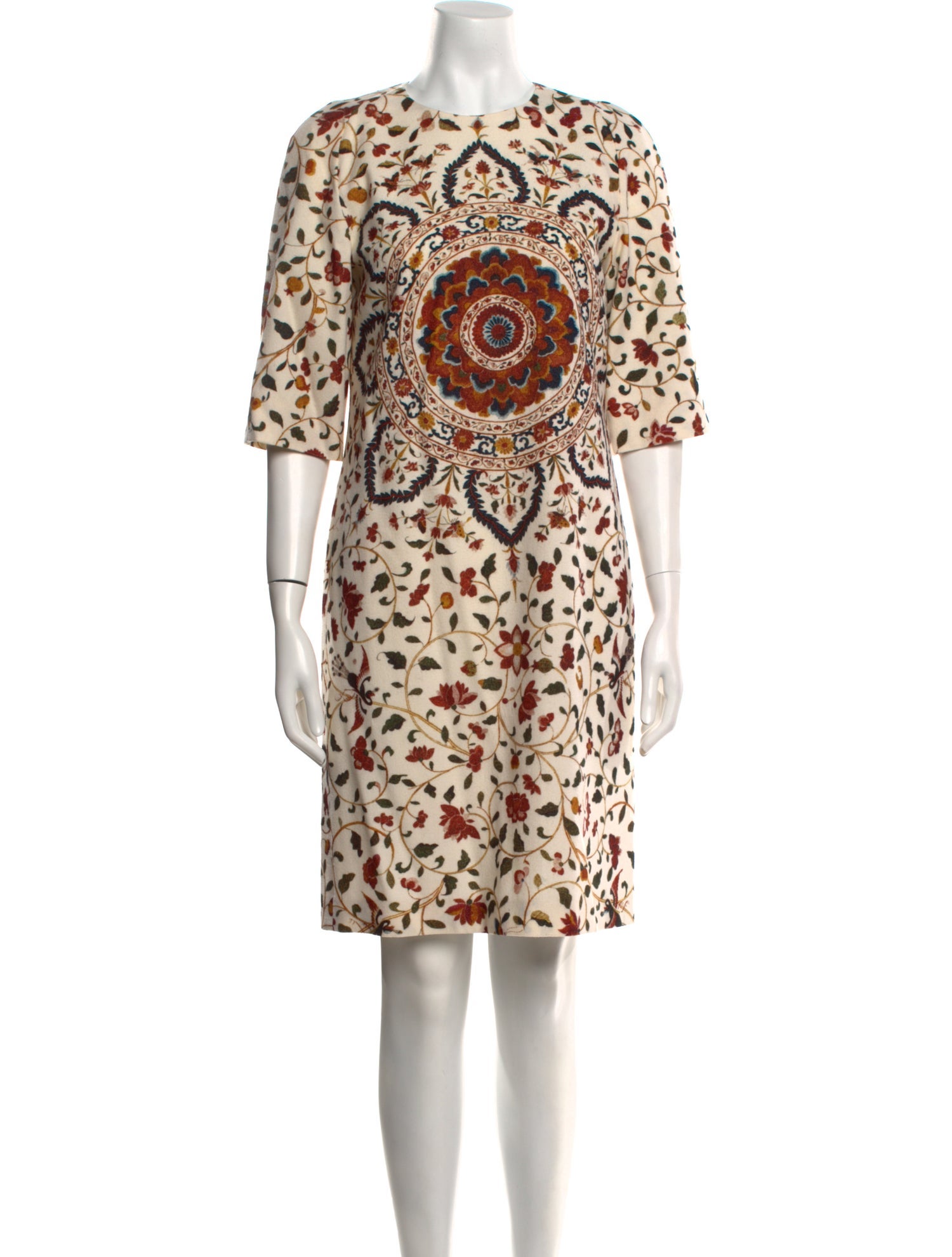 Dries Van Noten Wool Midi Length Dress
