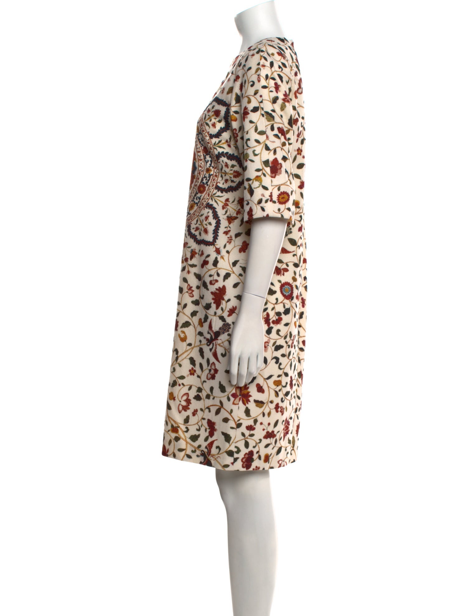 Dries Van Noten Wool Midi Length Dress