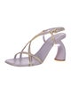 Dries Van Noten Leather Slingback Sandals