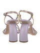 Dries Van Noten Leather Slingback Sandals