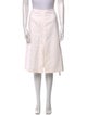 Dries Van Noten Linen Knee-Length Skirt