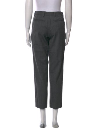 Dries Van Noten Wool Straight Leg Pants