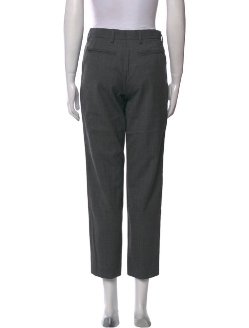 Dries Van Noten Wool Straight Leg Pants