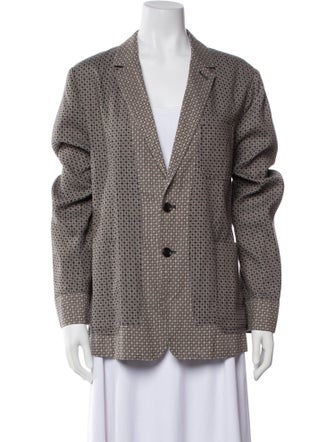 Dries Van Noten Printed Blazer