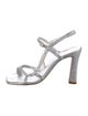 Dries Van Noten Glitter T-Strap Sandals