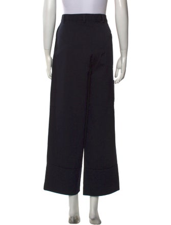 Dries Van Noten Wool Wide Leg Pants