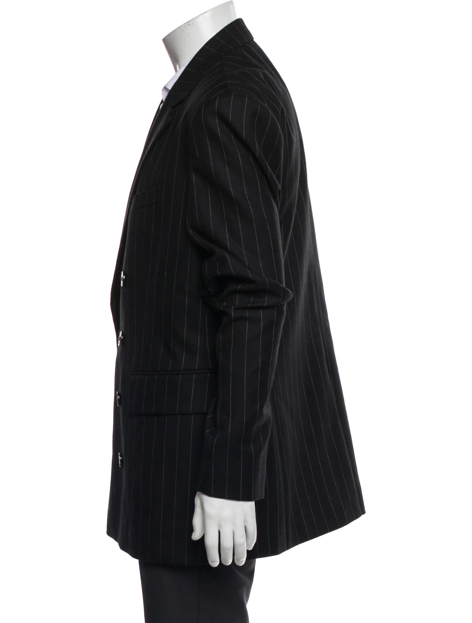 Dries Van Noten Wool Striped Suit