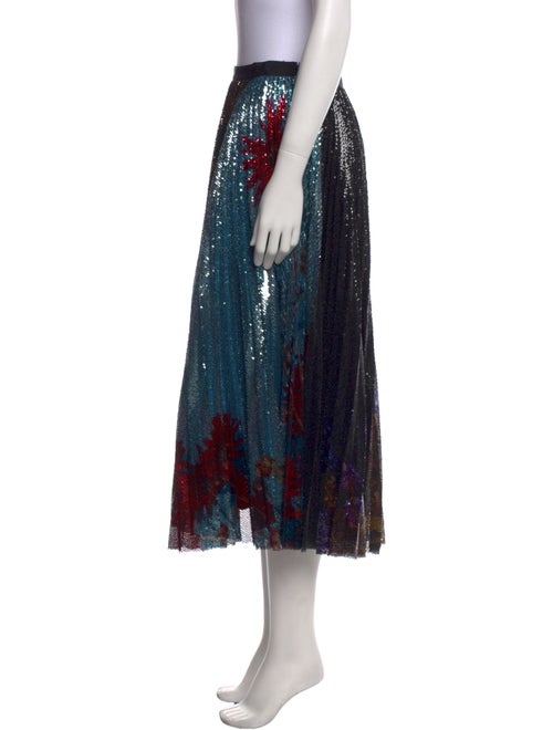 Dries Van Noten Sequin Embellishments Midi Length Skirt