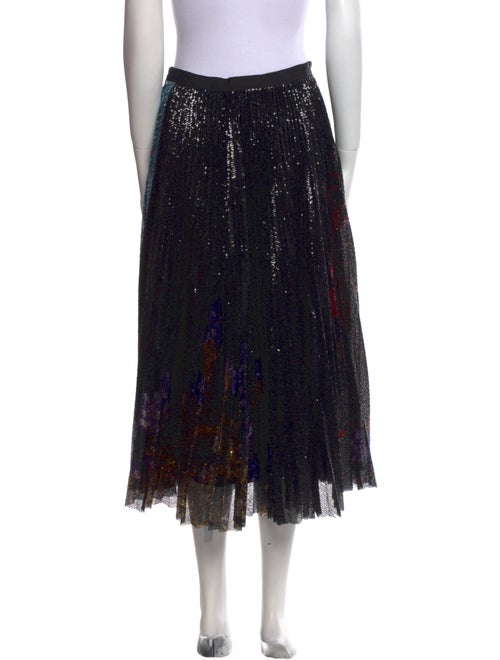 Dries Van Noten Sequin Embellishments Midi Length Skirt