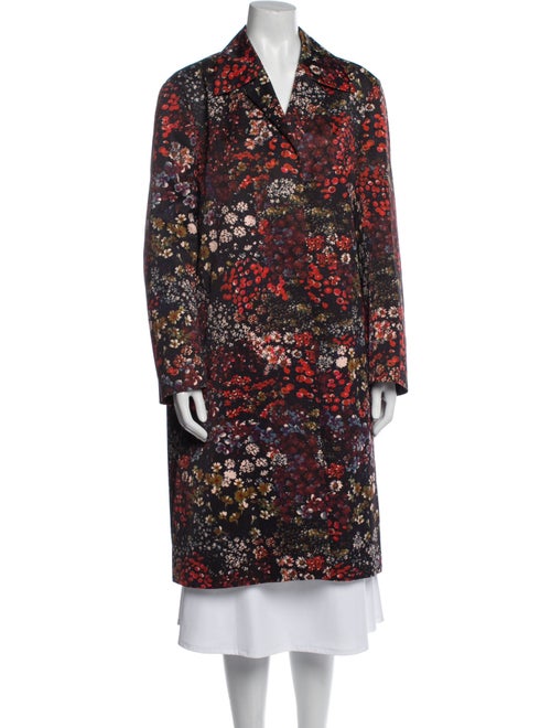 Dries Van Noten Floral Print Coat