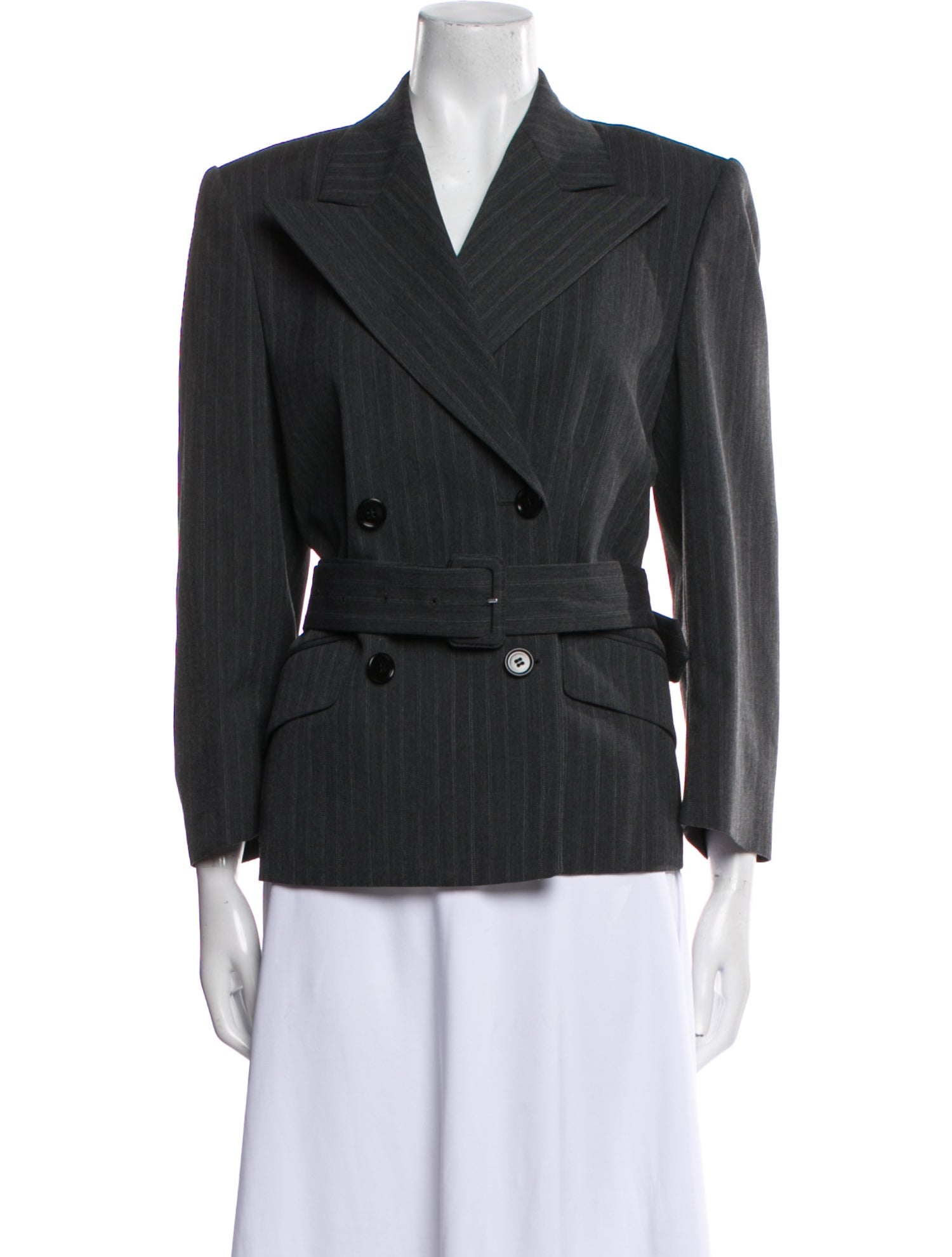 ジャケット・アウター DELADA 19AW Striped Wool Blazer Jacket Delada Wool Striped Blazer w/ Tags - Black Jackets, Clothing