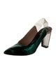 Dries Van Noten Leather Slingback Pumps