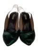 Dries Van Noten Leather Slingback Pumps