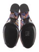 Dries Van Noten Striped Slingback Sandals
