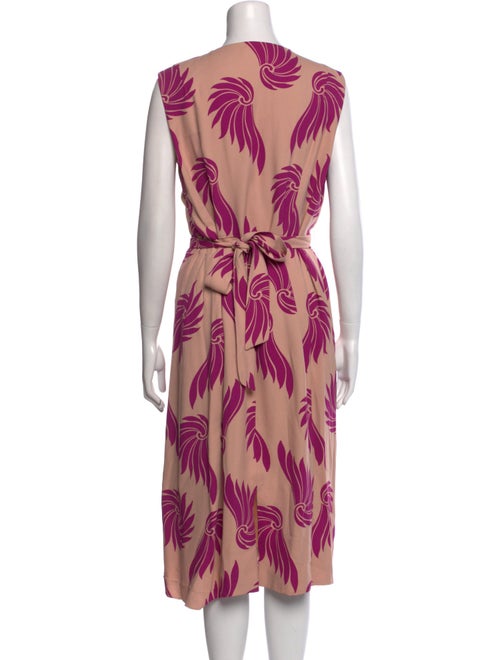 Dries Van Noten Floral Print V-Neck Tunic