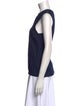 Dries Van Noten Crew Neck Sleeveless Blouse