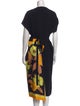 Dries Van Noten Printed Midi Length Dress