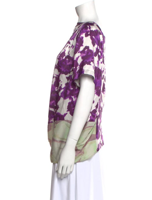 Dries Van Noten Silk Printed Blouse