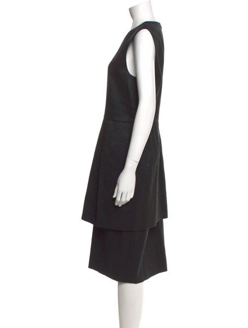 Dries Van Noten Crew Neck Midi Length Dress