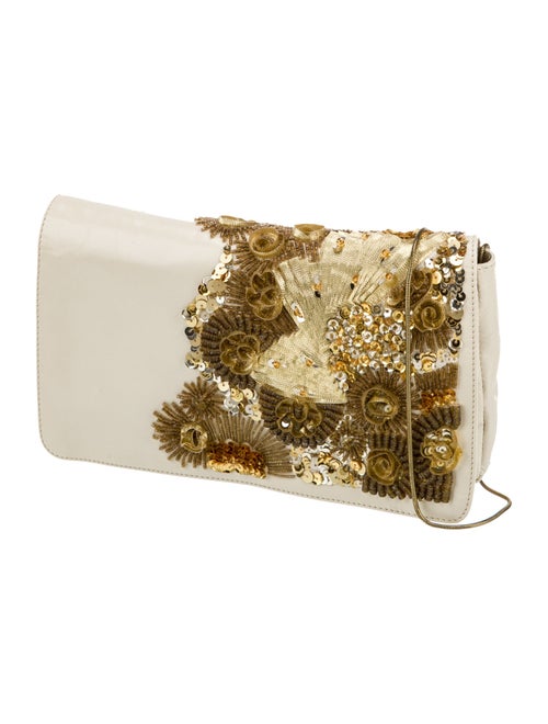 Dries Van Noten Leather Evening Bag