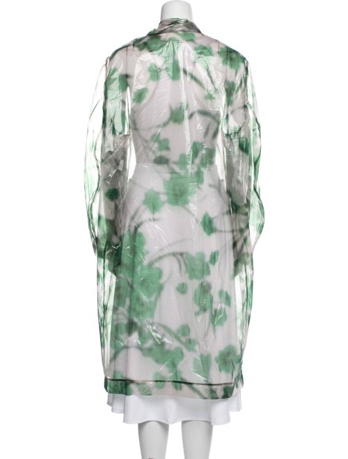 Dries Van Noten Printed Trench Coat