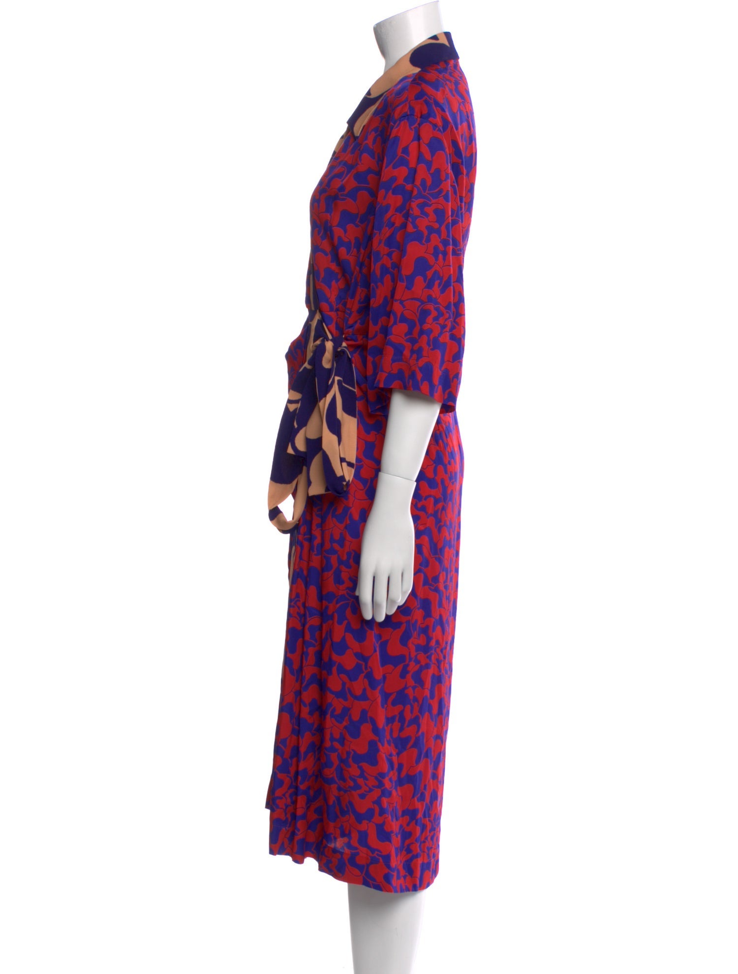 Dries Van Noten Printed Midi Length Dress