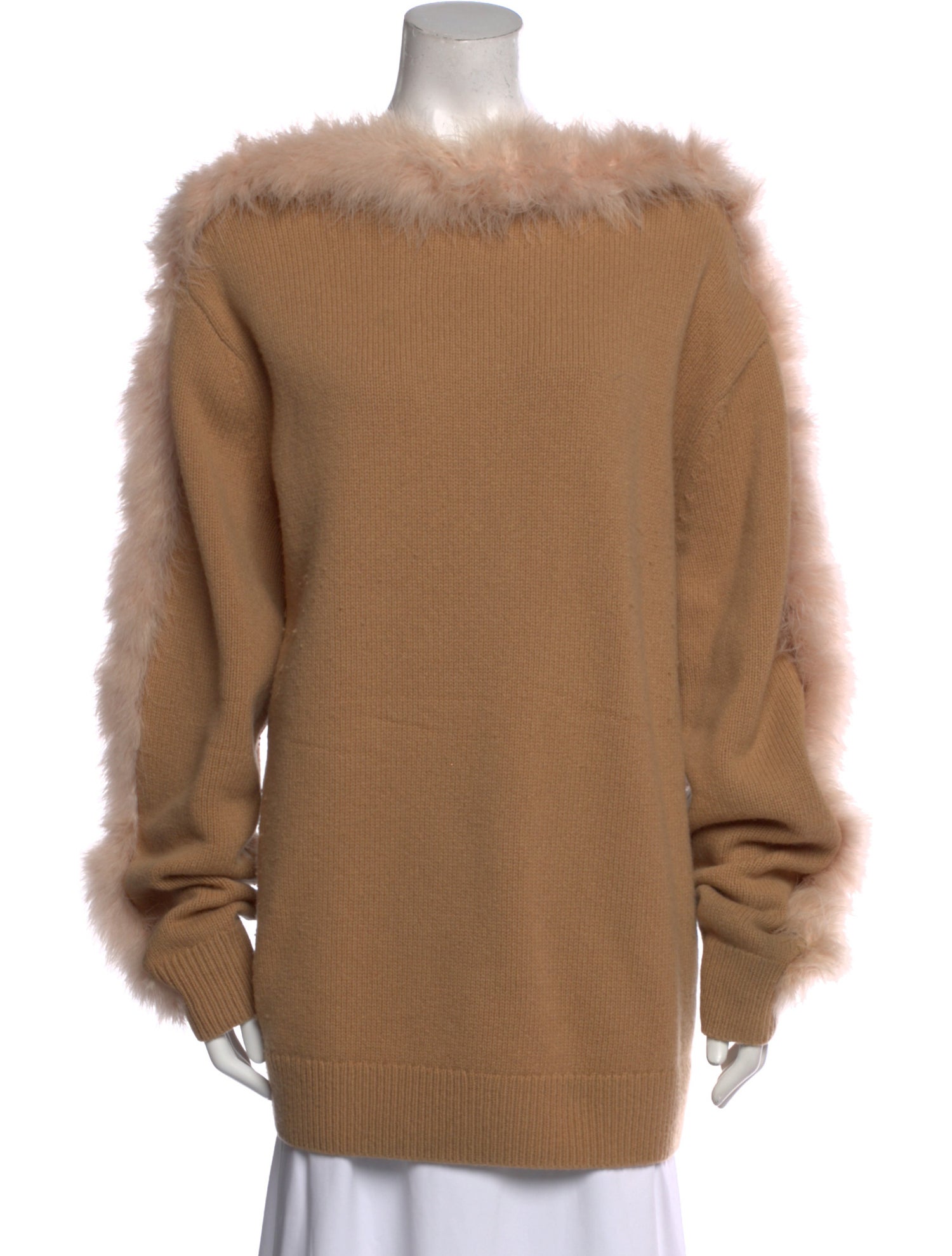 Dries Van Noten Merino Wool Bateau Neckline Sweater