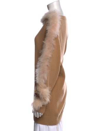 Dries Van Noten Merino Wool Bateau Neckline Sweater