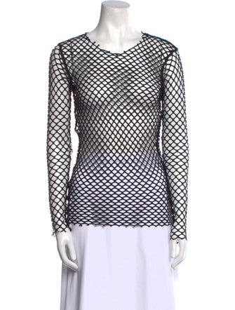 Dries Van Noten Printed Crew Neck Sweatshirt