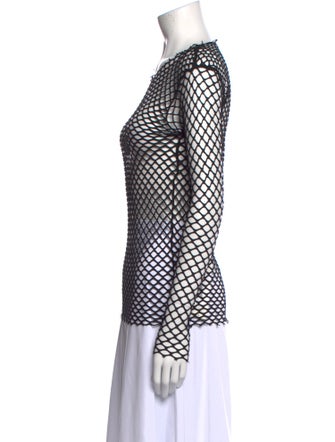 Dries Van Noten Printed Crew Neck Sweatshirt