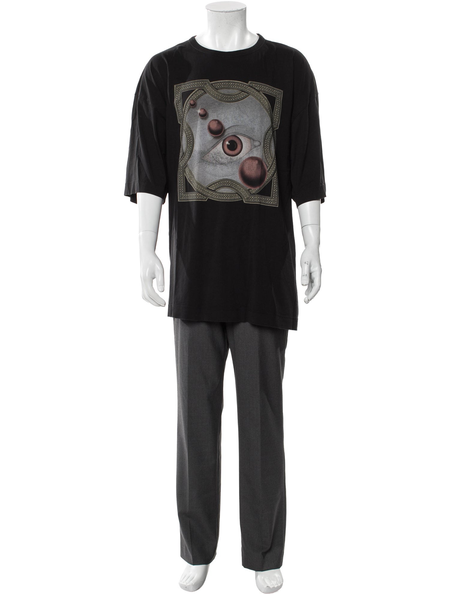 Dries Van Noten Graphic Print Crew Neck T-Shirt