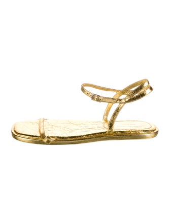 Dries Van Noten Leather Sandals