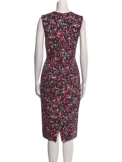 Dries Van Noten Floral Print Midi Length Dress