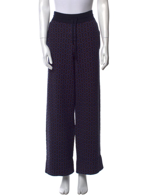 Dries Van Noten Merino Wool Wide Leg Pants