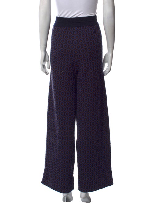 Dries Van Noten Merino Wool Wide Leg Pants