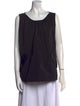 Dries Van Noten Scoop Neck Sleeveless Blouse